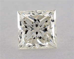 Picture of Natural Diamond 1.02 Carats, Princess with  Cut, K Color, VVS1 Clarity and Certified by GIA