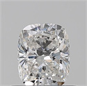 Natural Diamond 0.52 Carats, Cushion with  Cut, F Color, VVS2 Clarity and Certified by GIA