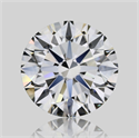 Natural Diamond 1.70 Carats, Round with Excellent Cut, F Color, VVS1 Clarity and Certified by GIA