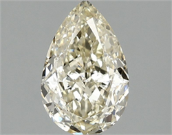 Picture of Lab Grown Diamond 1.57 Carats, Pear with  Cut, Fancy Yellow Color, VS1 Clarity and Certified by IGI