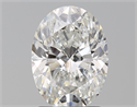 Diamante Natural 2.01 quilates, Ovalado , Color F, claridad SI2 y certificado HRD