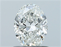 Diamante Natural 0.70 quilates, Ovalado , Color G, claridad VS2 y certificado GIA