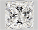 Natural Diamond 1.45 Carats, Princess with  Cut, E Color, VS1 Clarity and Certified by GIA
