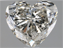 Natural Diamond 1.00 Carats, Heart with  Cut, G Color, SI2 Clarity and Certified by HRD
