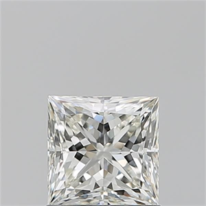 Picture of Natural Diamond 1.03 Carats, Princess with  Cut, J Color, VS2 Clarity and Certified by GIA