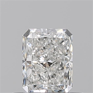 Picture of Natural Diamond 0.50 Carats, Radiant with  Cut, G Color, SI1 Clarity and Certified by GIA