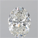 Natural Diamond 1.30 Carats, Oval with  Cut, H Color, VS1 Clarity and Certified by GIA
