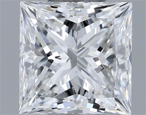 Foto Diamante Natural 0.30 quilates, Princesa , Color D, claridad VVS1 y certificado GIA de