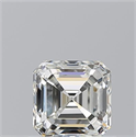 Diamante Natural 0.90 quilates, Asscher , Color J, claridad VVS1 y certificado GIA