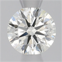 Natural Diamond 0.51 Carats, Round with Very Good Cut, L Color, VS1 Clarity and Certified by GIA