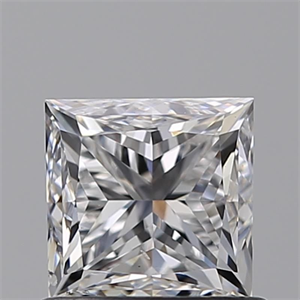 Foto Diamante Natural 1.00 quilates, Princesa , Color D, claridad SI1 y certificado GIA de