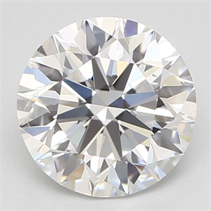 Picture of Natural Diamond 0.90 Carats, Round with Excellent Cut, E Color, SI1 Clarity and Certified by GIA