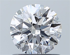 Picture of Natural Diamond 0.80 Carats, Round with Excellent Cut, D Color, VS2 Clarity and Certified by GIA