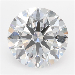 Picture of Lab Grown Diamond 3.39 Carats, Round with Ideal Cut, D Color, VVS1 Clarity and Certified by IGI