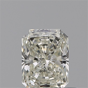 Foto Diamante Natural 0.52 quilates, Radiante , Color K, claridad SI1 y certificado GIA de