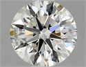 Natural Diamond 0.80 Carats, Round with Excellent Cut, I Color, VS1 Clarity and Certified by GIA