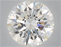 Lab Grown Diamond 6.00 Carats, Round with Excellent Cut, F Color, VS1 Clarity and Certified by IGI