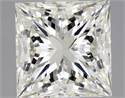 Natural Diamond 0.92 Carats, Princess with  Cut, J Color, VS2 Clarity and Certified by GIA