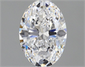 Diamante Natural 0.80 quilates, Ovalado , Color D, claridad VS2 y certificado GIA