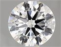 Del inventario de diamantes de laboratorio, 1.01 quilates, Redondo , Color D, claridad VVS2 y certificado IGI