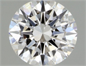 Diamante Natural 0.40 quilates, Redondo , Color E, claridad VVS1 y certificado GIA
