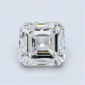 Foto Diamante Natural 1.01 quilates, Asscher , Color I, claridad VVS1 y certificado GIA de