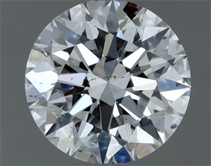 Picture of Natural Diamond 0.70 Carats, Round with Excellent Cut, D Color, SI1 Clarity and Certified by GIA