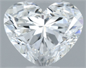 Natural Diamond 0.50 Carats, Heart with  Cut, G Color, SI1 Clarity and Certified by GIA