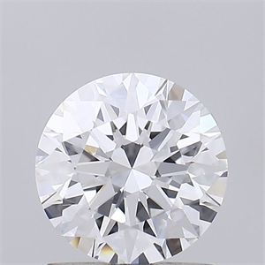 Picture of Lab Grown Diamond 1.08 Carats, Round with Excellent Cut, D Color, VVS1 Clarity and Certified by GIA