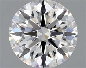 Picture of Natural Diamond 0.75 Carats, Round with Excellent Cut, E Color, VS1 Clarity and Certified by GIA