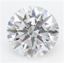 Del inventario de diamantes de laboratorio, 2.43 quilates, Redondo , Color D, claridad VVS1 y certificado IGI