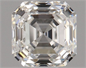 Diamante Natural 0.77 quilates, Asscher , Color J, claridad VVS2 y certificado GIA