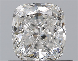 Foto Diamante Natural 0.70 quilates, Del cojín , Color F, claridad VVS2 y certificado GIA de