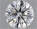 Diamante Natural 0.61 quilates, Redondo , Color F, claridad SI2 y certificado GIA
