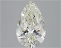 Diamante Natural 4.50 quilates, De pera , Color J, claridad VVS2 y certificado IGI