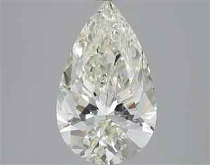 Foto Diamante Natural 4.50 quilates, De pera , Color J, claridad VVS2 y certificado IGI de