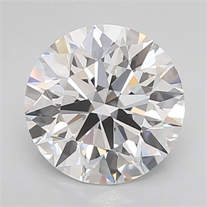 Picture of Lab Grown Diamond 3.51 Carats, Round with Ideal Cut, E Color, VVS2 Clarity and Certified by IGI