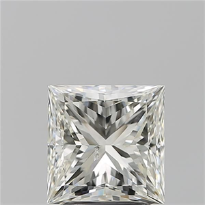 Picture of Natural Diamond 2.23 Carats, Princess with  Cut, K Color, I1 Clarity and Certified by GIA