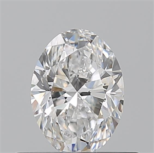 Picture of Natural Diamond 0.50 Carats, Oval with  Cut, E Color, VS2 Clarity and Certified by GIA