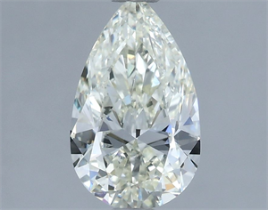 Picture of Natural Diamond 1.70 Carats, Pear with  Cut, K Color, SI1 Clarity and Certified by IGI