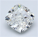 Diamante Natural 2.01 quilates, Del cojín , Color I, claridad VS1 y certificado GIA