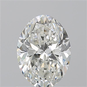 Picture of Natural Diamond 1.15 Carats, Oval with  Cut, H Color, VVS1 Clarity and Certified by GIA