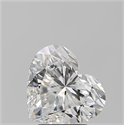 Natural Diamond 3.03 Carats, Heart with  Cut, F Color, SI1 Clarity and Certified by GIA