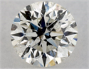Natural Diamond 0.94 Carats, Round with Very Good Cut, J Color, I1 Clarity and Certified by GIA