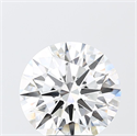 Lab Grown Diamond 7.02 Carats, Round with Excellent Cut, E Color, VVS2 Clarity and Certified by IGI