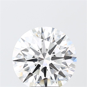 Picture of Lab Grown Diamond 7.02 Carats, Round with Excellent Cut, E Color, VVS2 Clarity and Certified by IGI