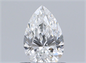 Natural Diamond 0.51 Carats, Pear with  Cut, F Color, VVS2 Clarity and Certified by GIA