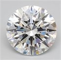 Del inventario de diamantes de laboratorio, 7.04 quilates, Redondo , Color D, claridad FL y certificado GIA