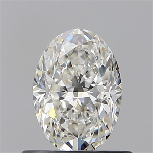 Picture of Natural Diamond 0.60 Carats, Oval with  Cut, G Color, VS2 Clarity and Certified by GIA