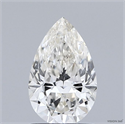 Diamante Natural 1.05 quilates, De pera , Color J, claridad SI1 y certificado GIA